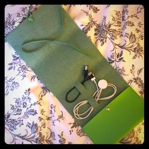 Leather Tech  Wire Organizer